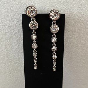 Rhinestone Drop Earrings